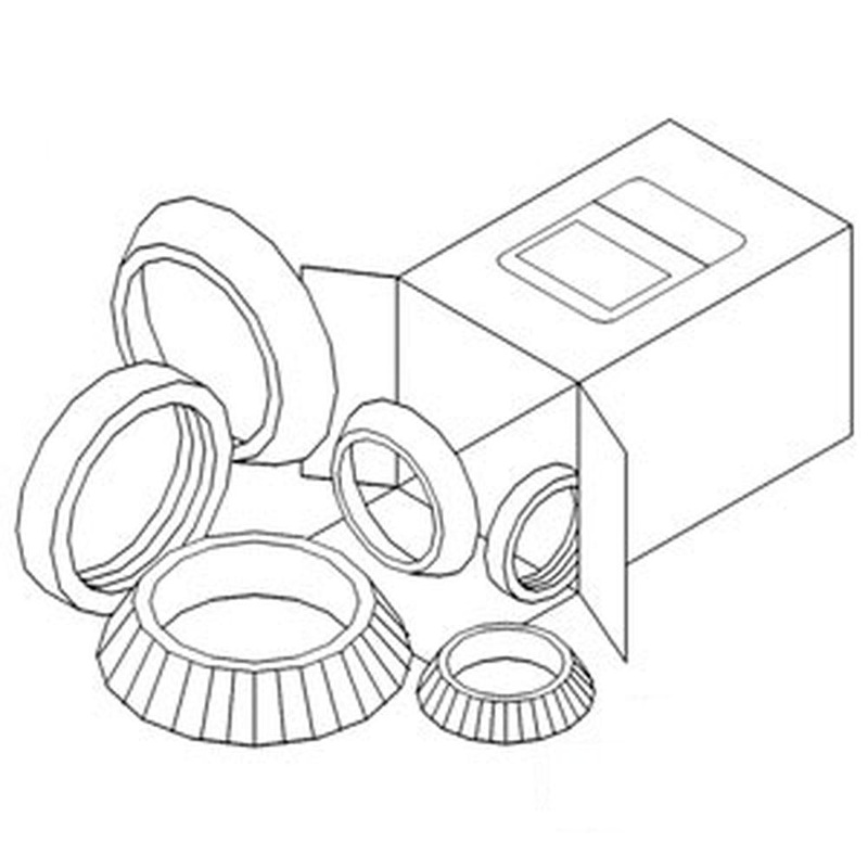 WN-JD8913-PEX Bearing, Cone Fits John Deere 1020 1520 2030 2440 2510 2520 2630