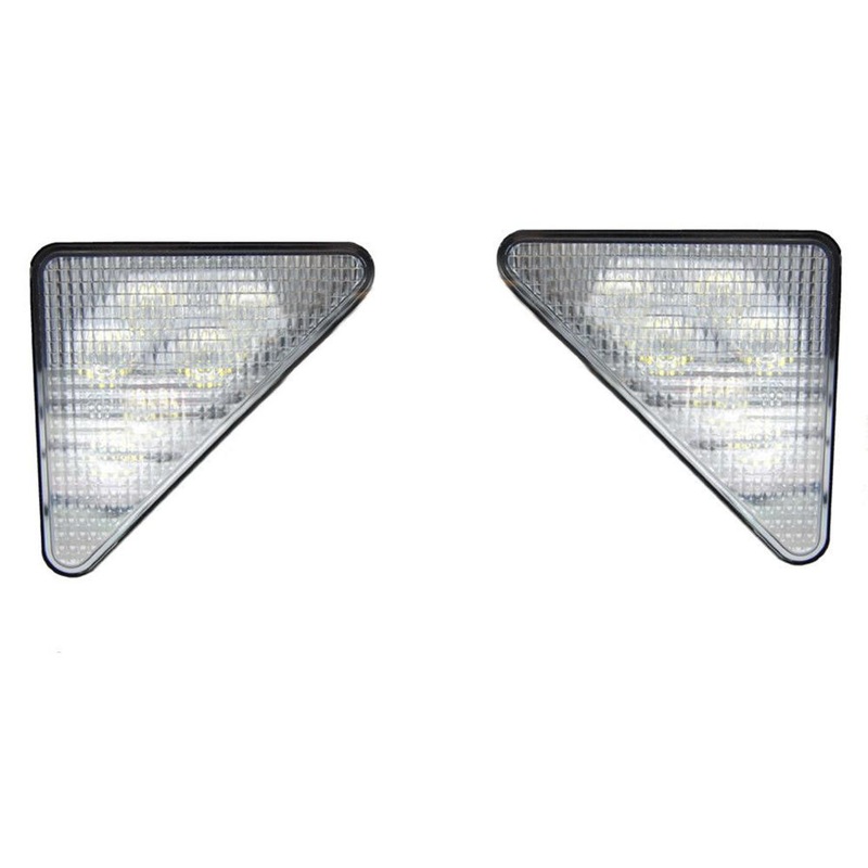 WN-LEDBOBCAT-PEX Triangle Headlights, RH & LH Fits Bobcat 751 753 763 773 863