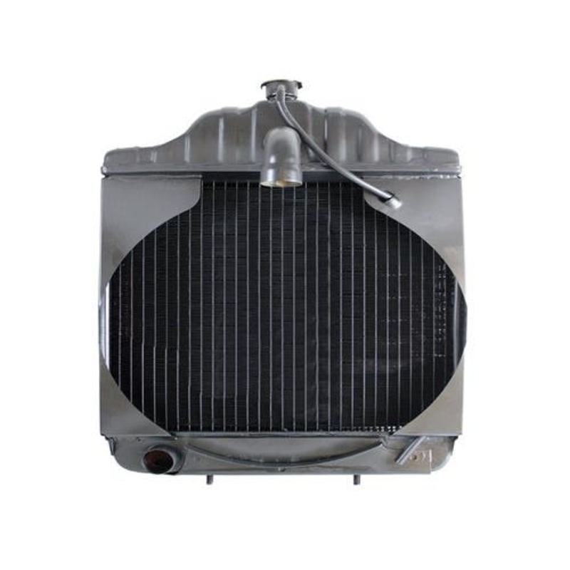 Radiator using 3/8" Female Oil Line Fittings fits Case 530CK 530CK 580CK 580CKB 530CK 530CK 580CK 580CKB A39345 A35583 G45484 AR39345