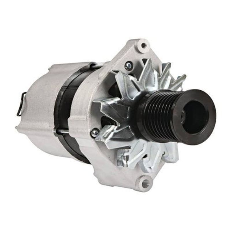 Alternator with Pulley - Bosch (12372,12373) fits John Deere 7200 7300 7400 7500 6200 6300 6400 AE52707 fits Case IH 86537977 fits Bosch 9-120-060-042