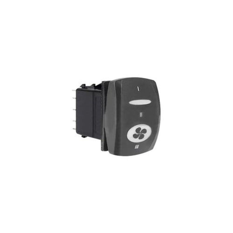Blower Fan Speed Rocker Switch fits Caterpillar 906H 907H 908H 414E 416E 416F 420E 420F 422E 426 428E 430E 430F 432E 434E 442E 444E 426 428 214-4695
