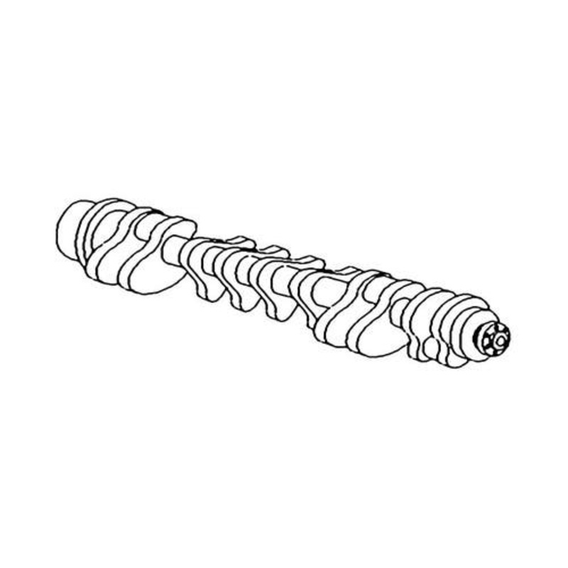 Crankshaft fits John Deere 5410 5420 5425 5510 5520 6110 6120 6210 6215 6220 6310 6320 6320L 6405 6415 6420 6420L 310E 310G 310SG 410E 410G RE504638