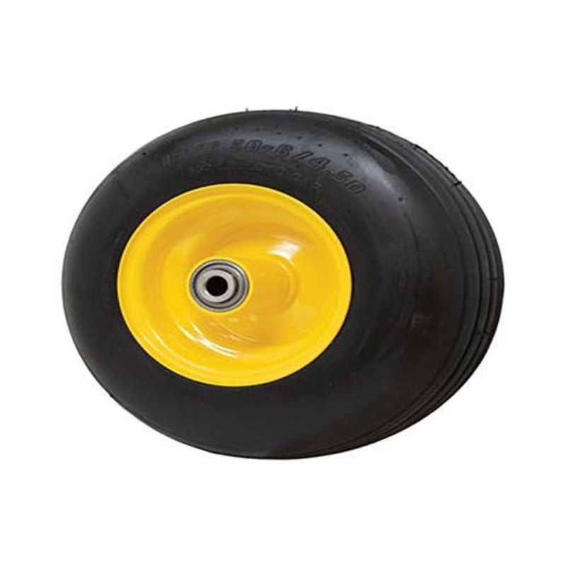 Flat Proof Caster-Ribbed Wheel - 13X6.5-6 fits John Deere Z830A Z840A Z860A Z925A Z930M Z930R Z950A Z950M Z950R Z960A Z960M Z960R Z970A Z970R TCA19309