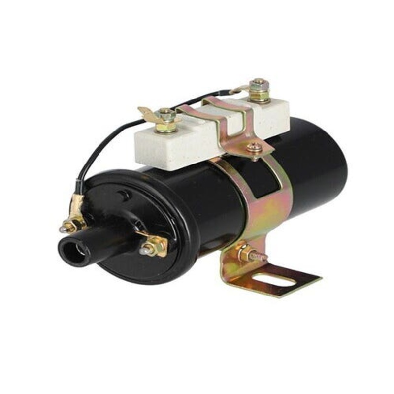 Distributor Coil - 12 Volt - with External Resistor fits John Deere 2020 2510 3010 3020 AT14385 AT15611 fits Case fits International 368839R91