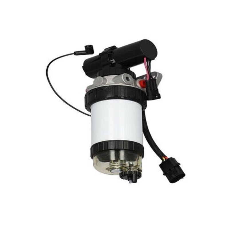 Electric Fuel Lift Transfer Pump Assembly fits New Holland TM120 TM125 TM130 TS90 TS100 TS110 TS115 87802728 fits Ford fits Case IH 87374411 87802203