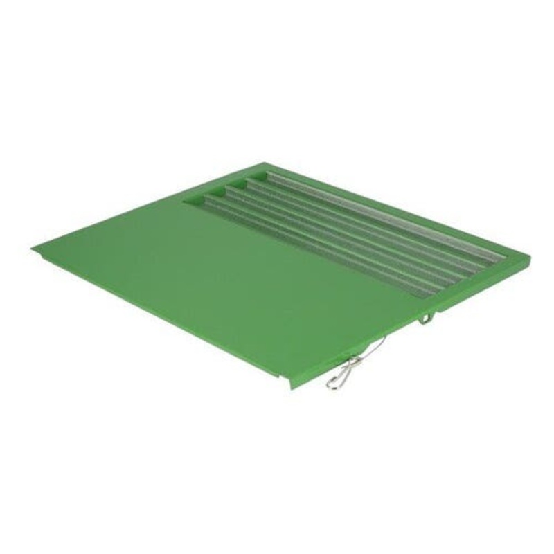 Front Side Panel with Screen Metal - Left Hand fits John Deere 6110 6110L 6200 6210 6210L 6300 6310 6310L 6400 6405 6410 6410L 6410S 6500 6510 AL77935