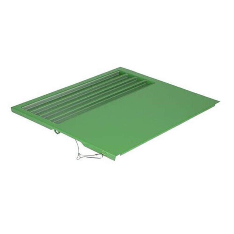 Front Side Panel with Screen Metal - Right Hand fits John Deere 6110 6110L 6200 6210 6210L 6300 6310 6310L 6400 6405 6410 6410L 6410S 6500 AL77936