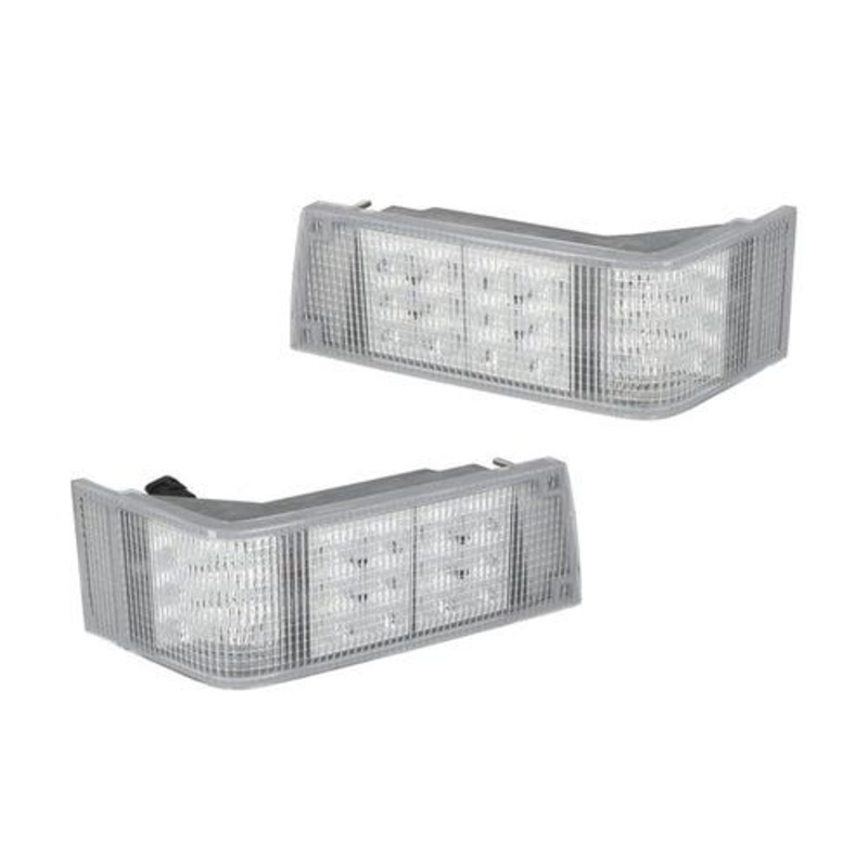 Red Rooster LED Conversion Headlight Kit - Right Hand and Left Hand Flood fits Case IH 7110 7120 7130 7140 7150 7210 7220 7230 7240 7250 8930 91971C2