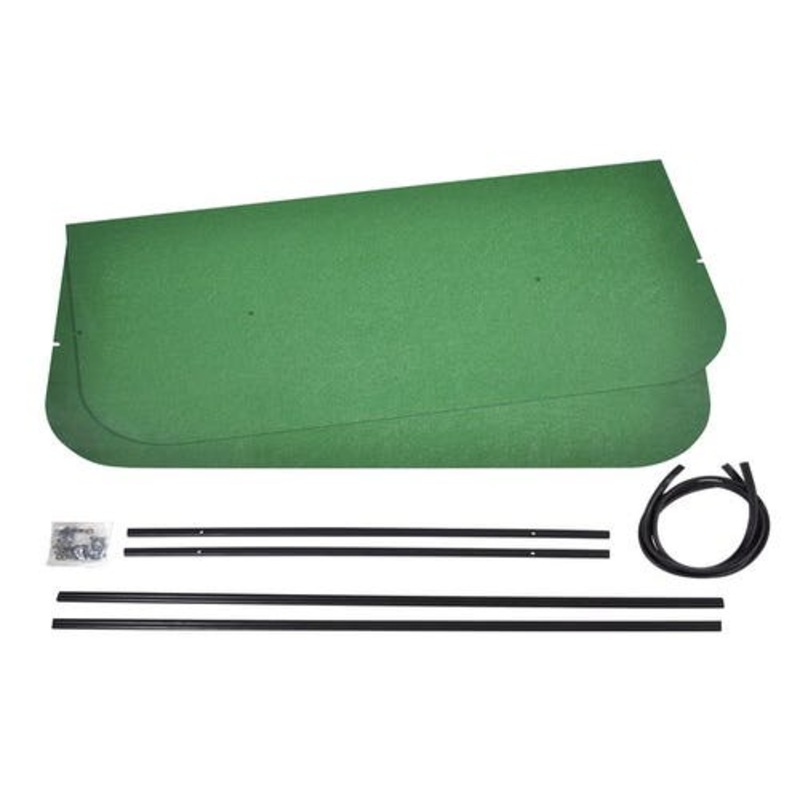 Red Rooster Tractor & Mower Sun Shade Canopy - Top Only - 44"x44" - Green