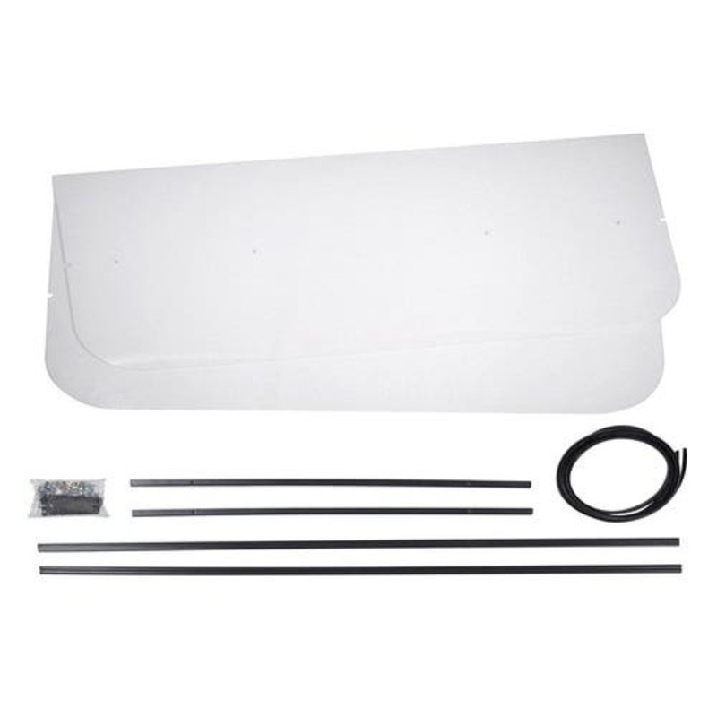 Red Rooster Tractor & Mower Sun Shade Canopy - Top Only - 48"x52" - White