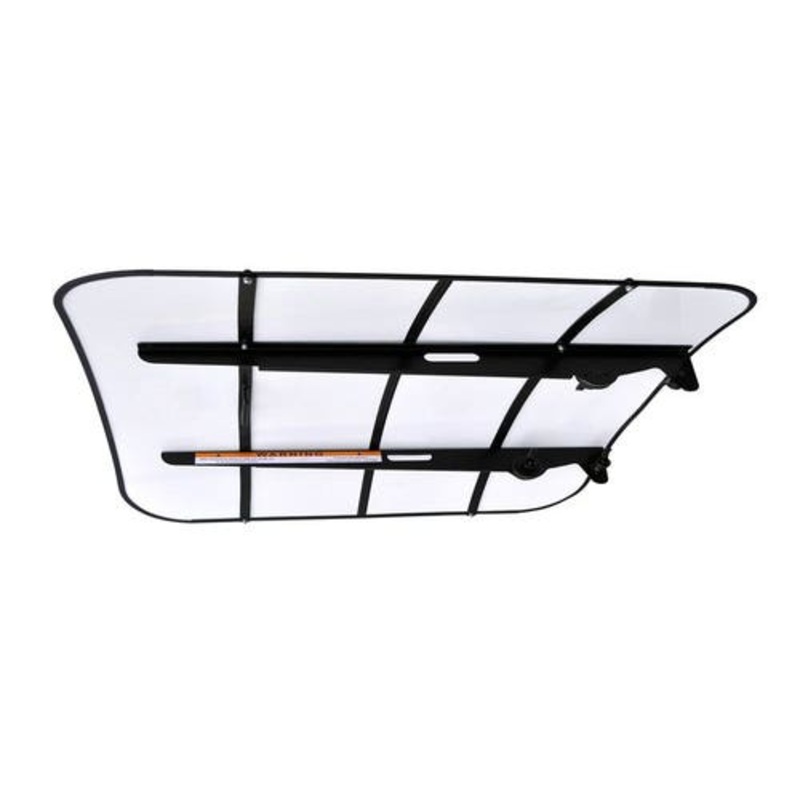 Red Rooster Tractor & Mower Sun Shade Canopy - ROPS MT - 44"x 44" - White