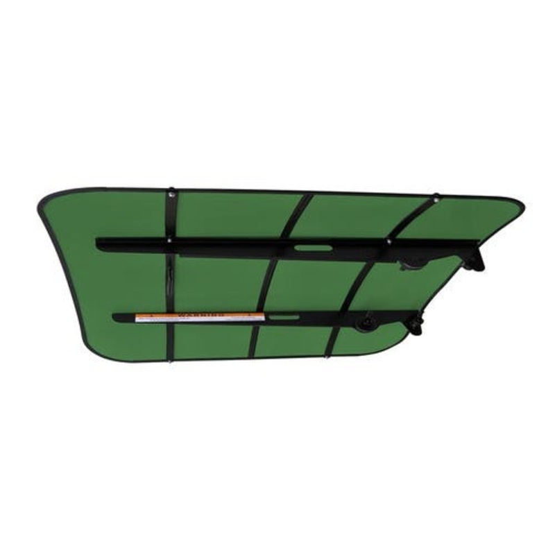 Red Rooster Tractor & Mower Sun Shade Canopy - ROPS MT - 44"x44" - Green