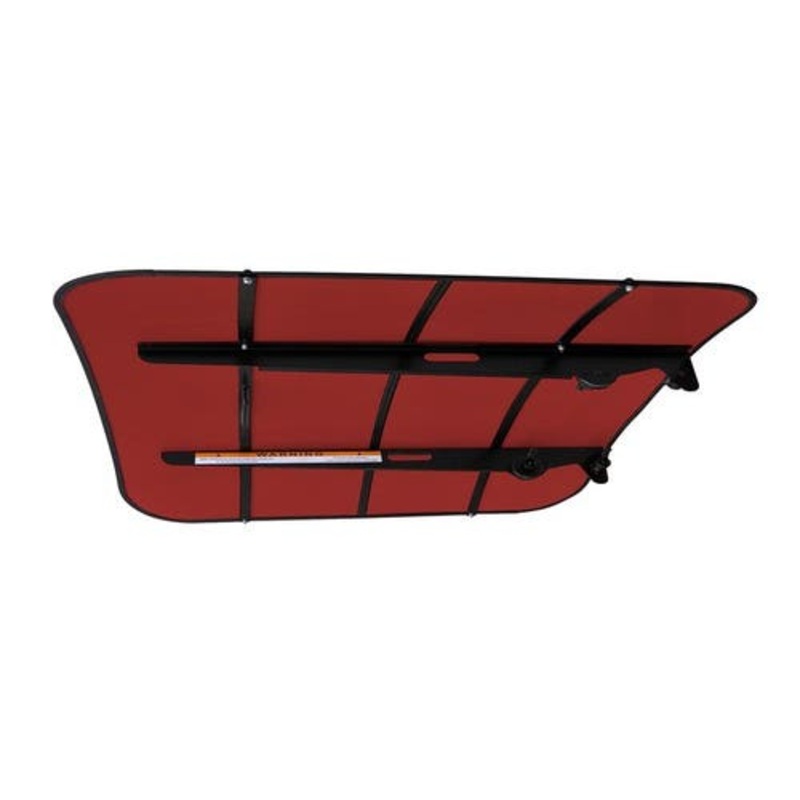 Red Rooster Tractor & Mower Sun Shade Canopy - ROPS MT - 44"x44" - Red