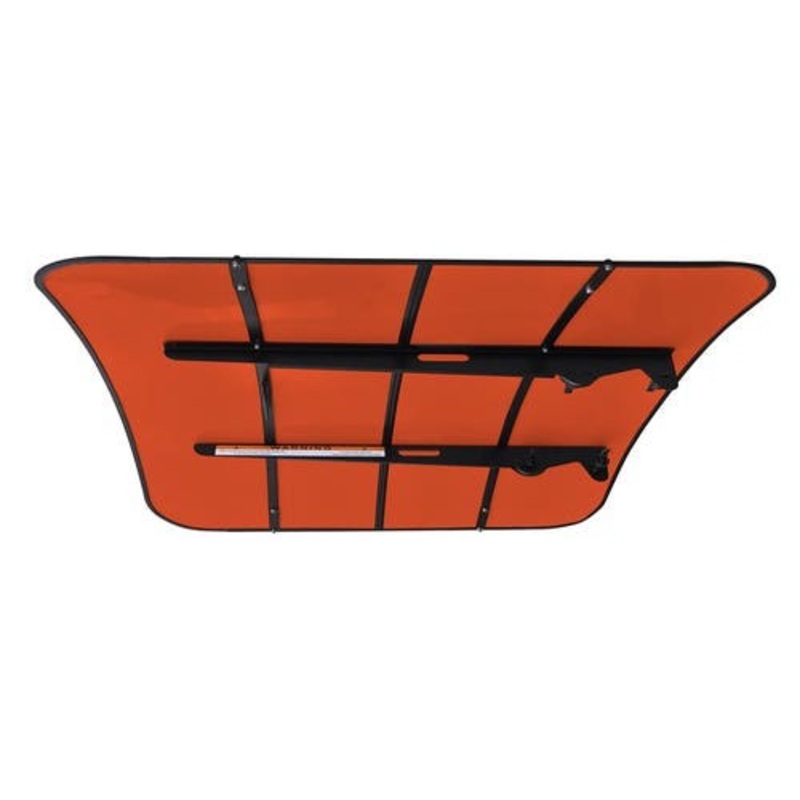 Red Rooster Tractor & Mower Sun Shade Canopy - ROPS MT - 48"x52" - Orange