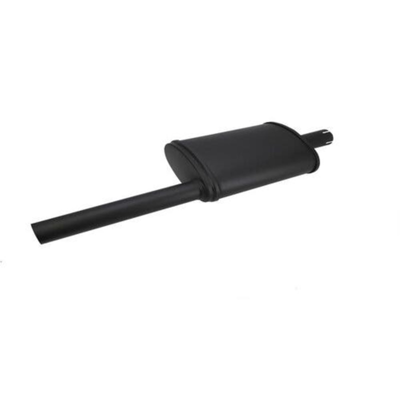 Muffler - Black fits Ford 2000 2100 2110 2120 2310 2600 2610 2810 2910 3000 3600 3610 3910 4000 4100 4110 4130 4600 4610 5000 5100 6600 C5NN5230AR