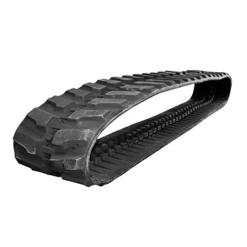Rubber Track 18" 450 x 86 x 55 Staggered Block fits New Holland 87447235 fits Case 3677402 fits Caterpillar 631-2300