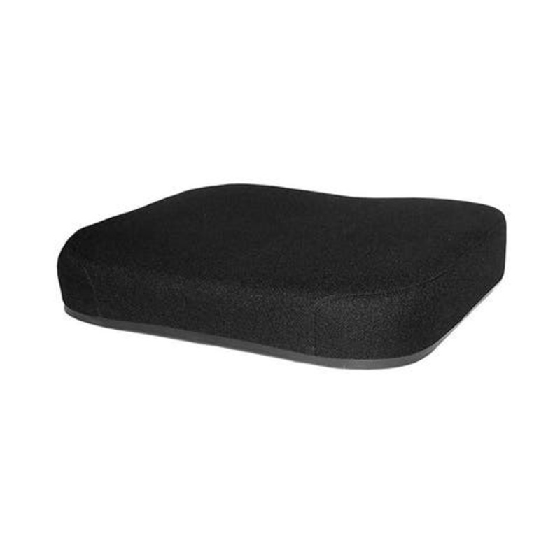 Seat Cushion - Steel Backed Fabric Black fits Case 480C 480D 480E 480F 480FLL 480LL 580C 580D 580SD 584E 585E 586E fits Allis Chalmers fits Bobcat