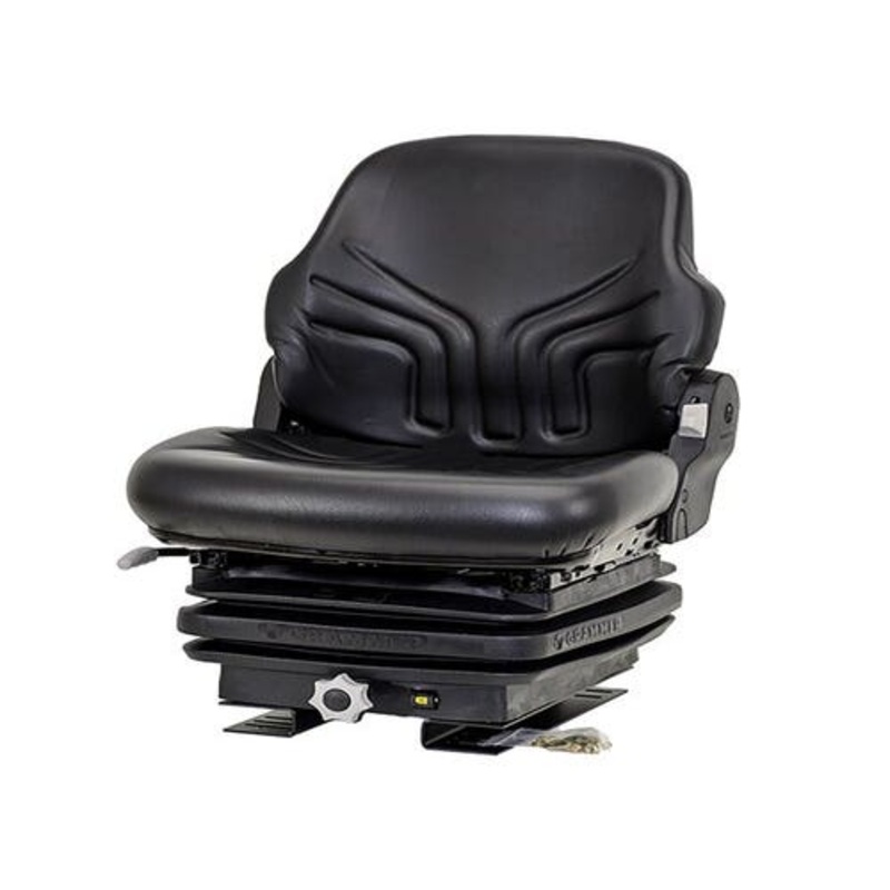 Seat Assembly Black Vinyl fits John Deere 450G 550G 650G 750B 850B 455G 555G 455G 555G AT68415