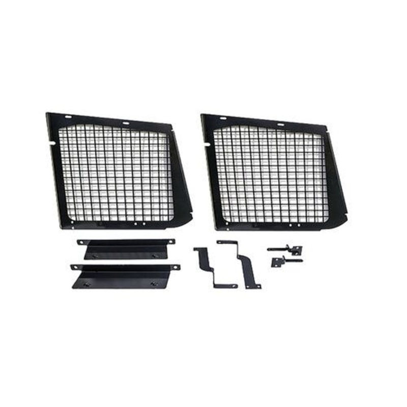 Screen Set - Side with Brackets fits John Deere 450J 550J 550K 650J 650K 700J 700K AT413011