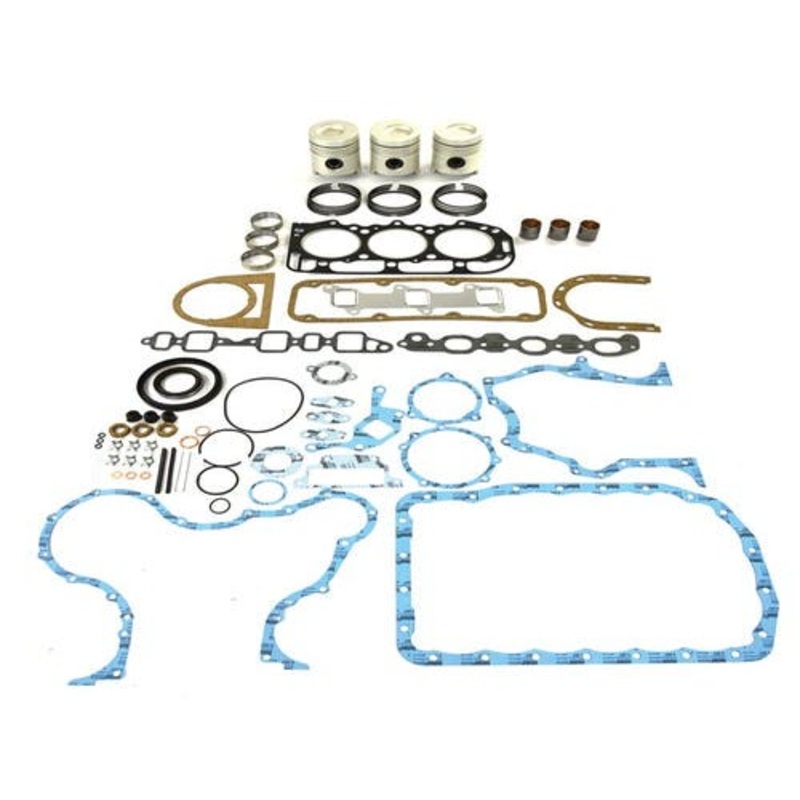 Engine Rebuild Kit - Less Bearings - .020" Oversize Pistons - 1/75-2/90 fits Ford BSD326 158 2310 2600 2810 231 233