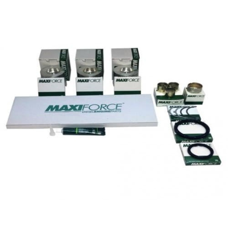 Engine Rebuild Kit - Less Bearings - .010" Oversize Pistons 3TNE84 fits John Deere 790 4475 3235 3225B 3235B 3235A 4300 4310 790 fits Yanmar 3TNE84