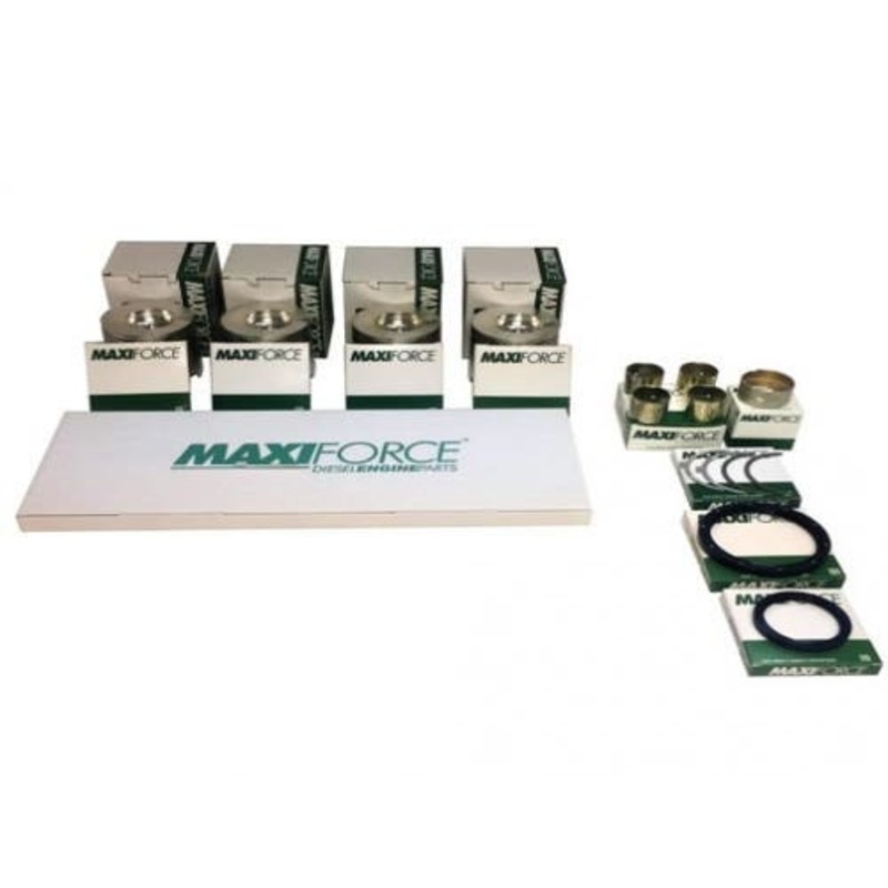 Engine Rebuild Kit - Less Bearings - .020" Overbore fits New Holland TC45 fits Case fits Ford fits Case IH fits Takeuchi fits Shibaura fits Perkins