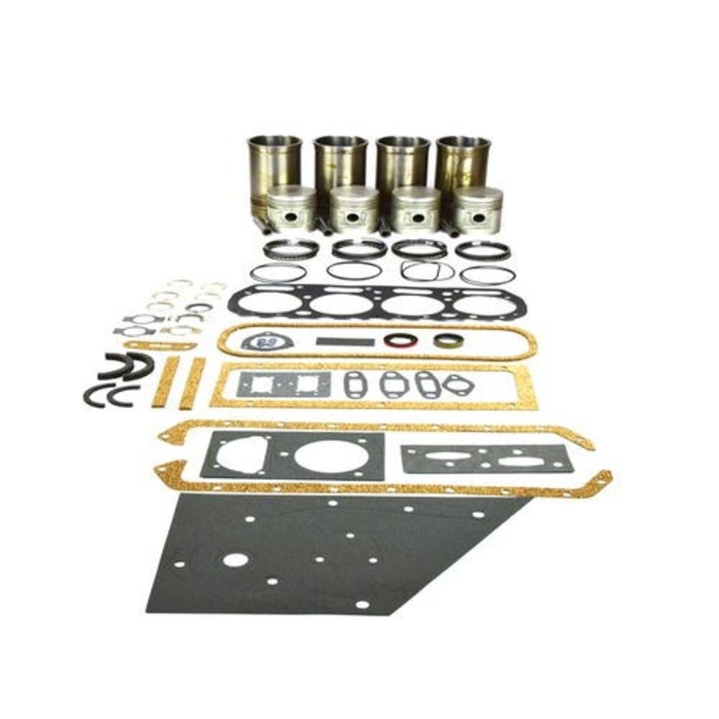 Engine Rebuild Kit - Less Bearings - 4.125" Overbore fits Allis Chalmers D TL10 WC WD WF 201 D TL10