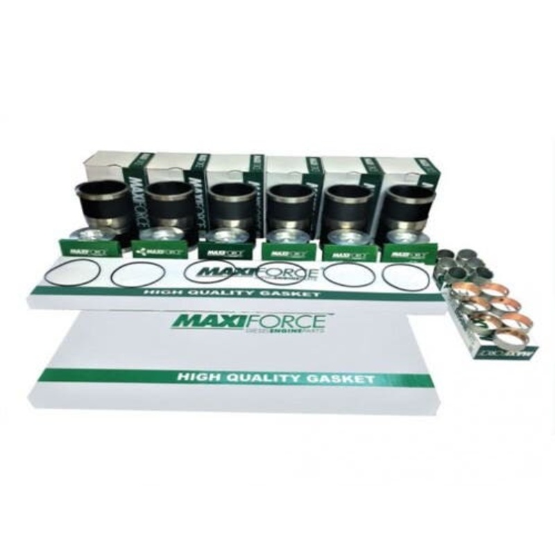 Engine Rebuild Kit - Less Bearings fits Case W36 W36 fits Case IH 7140 7150 9130 9230 9240 1670 1680 fits White 185 195 6195  fits Gleaner R62