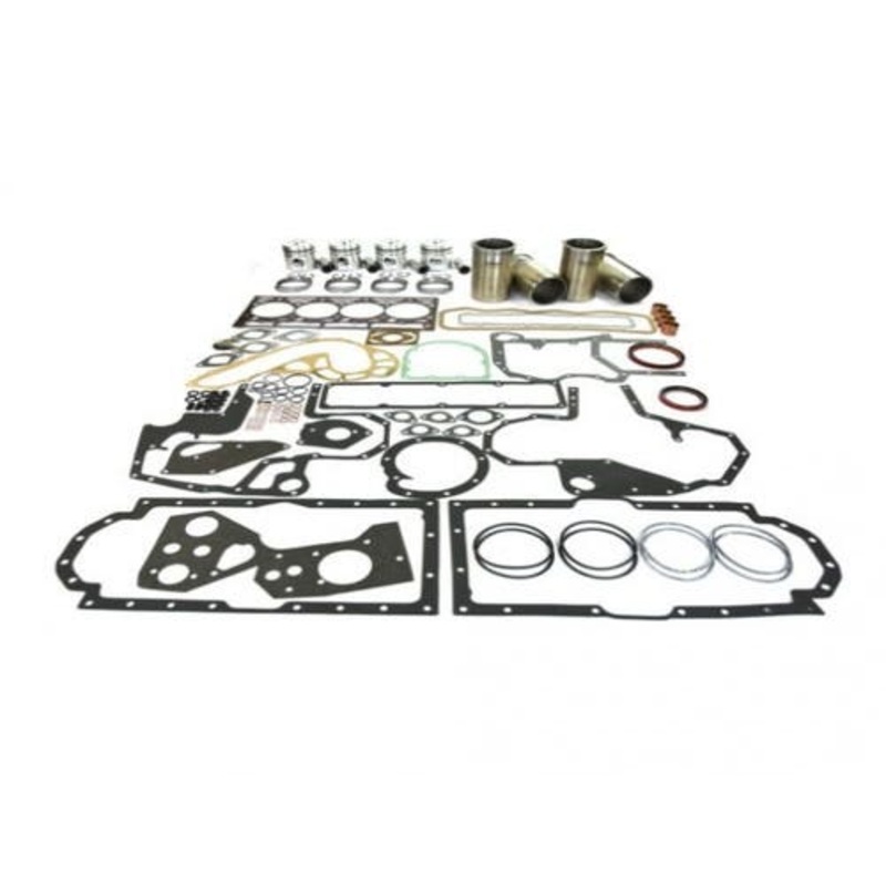 Engine Rebuild Kit - Less Bearings fits International 100 584 585 624 654 TD7 D206 105 TD7 100 275 375 fits Case IH 595 3230