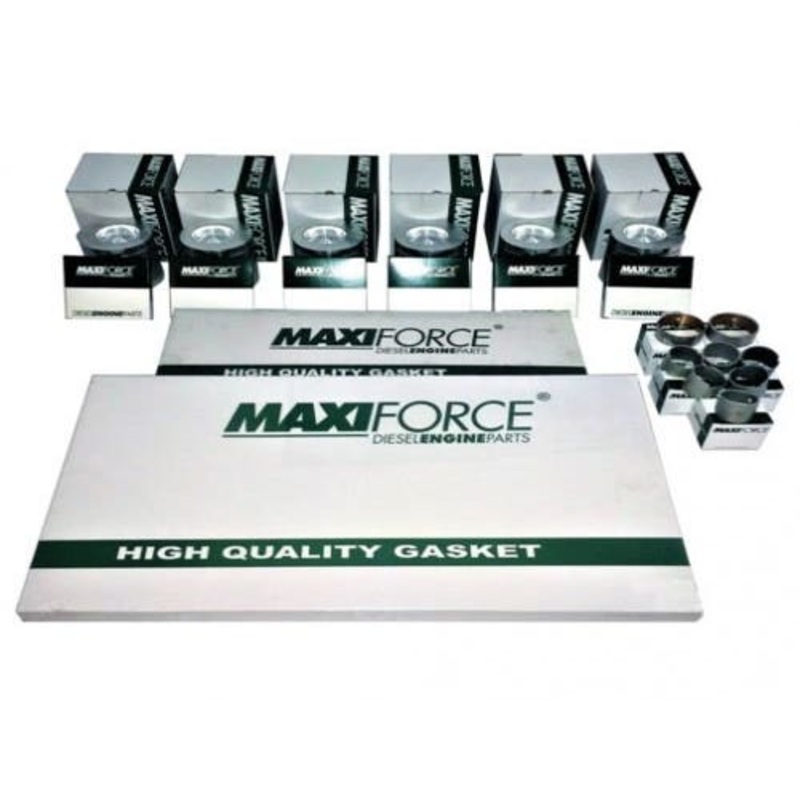 Engine Rebuild Kit - Less Bearings - Pistons Marked 8673 8674 8675 fits Case fits Case IH MX100 MX120 MX135 fits Allis Chalmers fits White fits AGCO