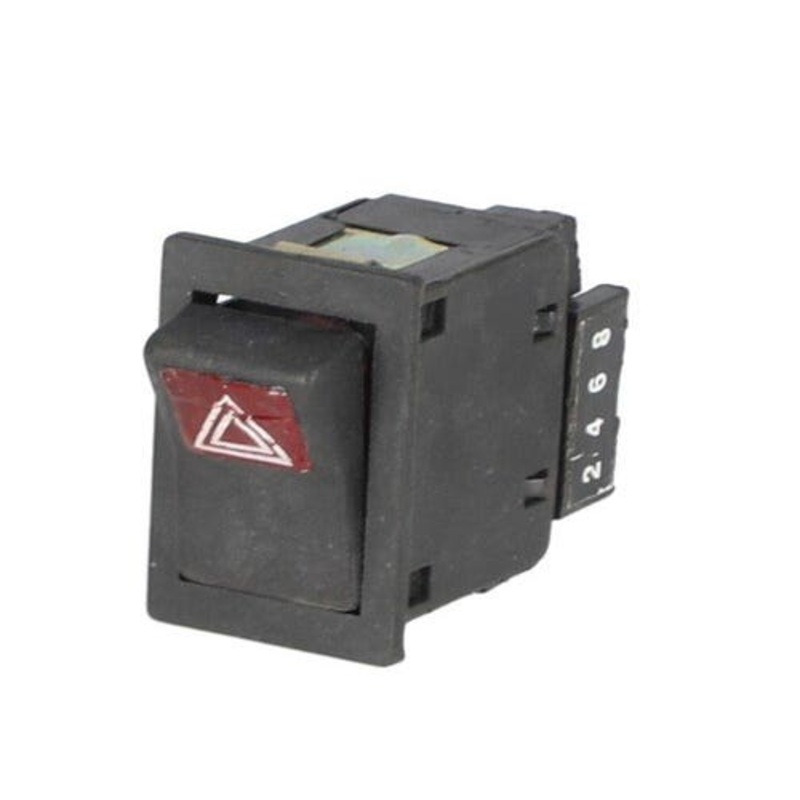 Hazard Switch fits Mahindra C27 C35 E40 475 485 575 3325 3505 3525 3825 4025 4525 4530 5520 5525 6025 6520 6525 7060 7520 8560 005558699R91
