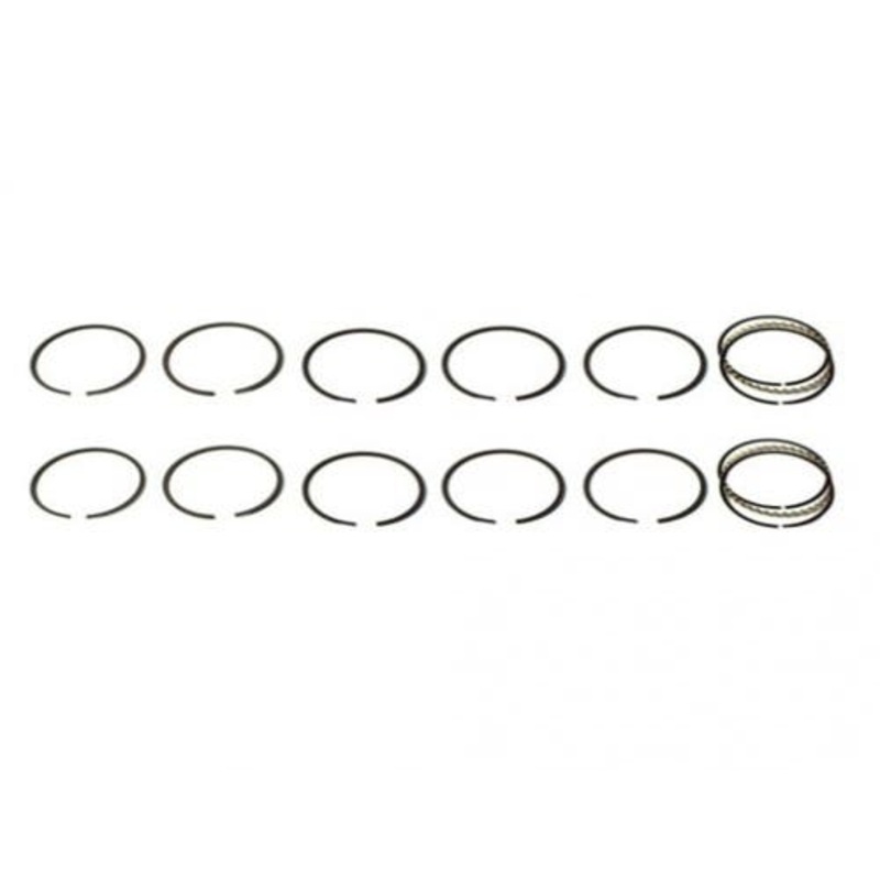 Piston Ring Set - .120" Oversize - 2 Cylinder fits John Deere 190 520 530 190
