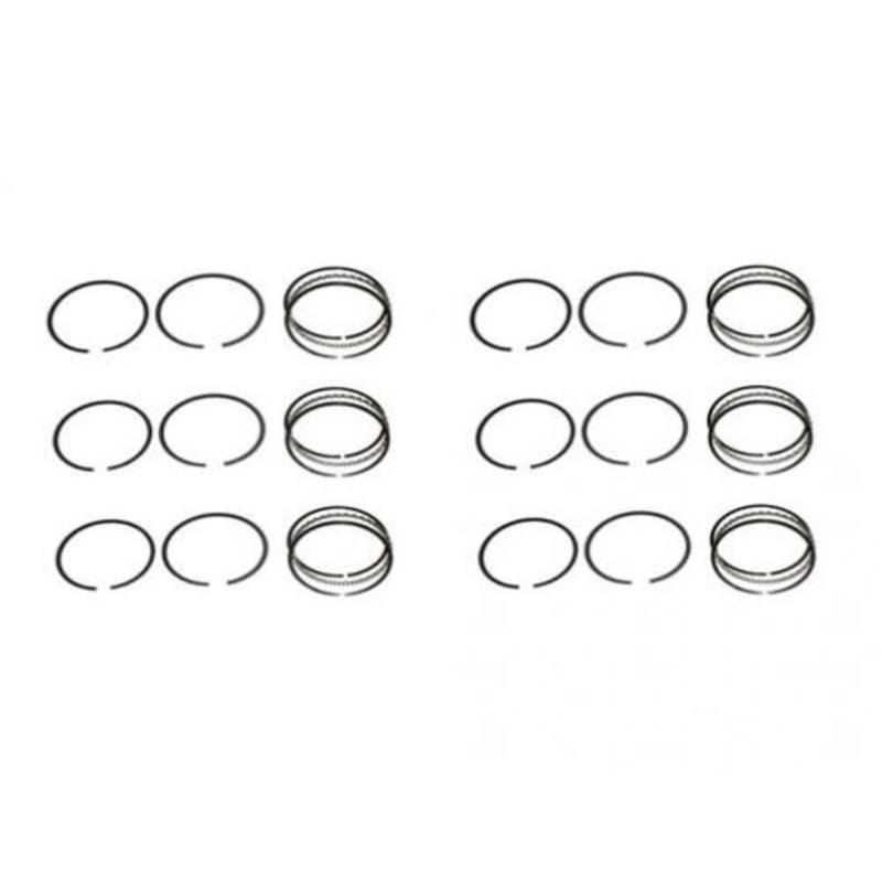Piston Ring Set - Standard - 6 Cylinder fits Case 900 960 700 900 960 fits Massey Ferguson 205 205 300