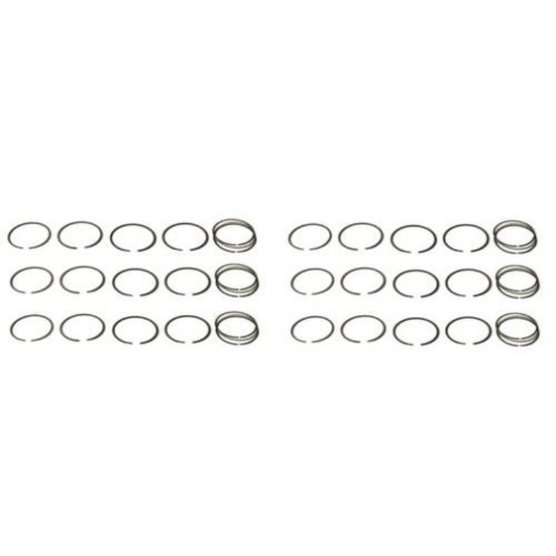Piston Ring Set - Standard - 6 Cylinder fits Case IH 1660 1666 fits Perkins 6.354.4