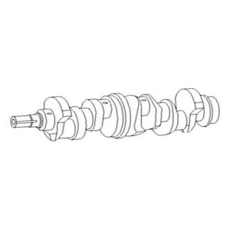 Crankshaft fits John Deere 435 6605 7210 7220 7320 7410 200LC 544H 624H 670CH 690ELC 700H 710G 710J 740 750C 850C 6715 7610 653E 540G 640G RE515785