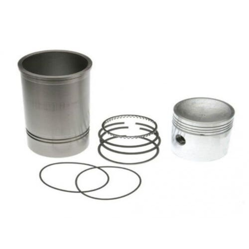 Cylinder Kit - 4.125" Overbore Single Cylinder fits Allis Chalmers D17 WD45 170 175 D DG M65 TL10 TL11 TL12 226 283605 70283605 fits Gleaner E E3