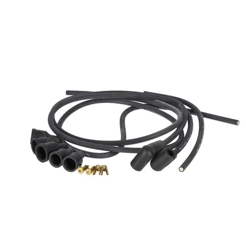 Spark Plug Wire Set - 2 Cylinder - Copper Core - 90 Degree Boots fits John Deere A AO AR B BN BNH BO BR BW D G H L 50 60 70 520 530 620 630 720 730