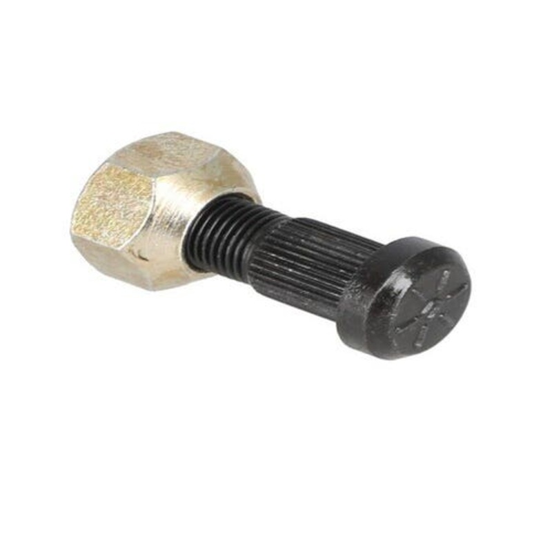 Wheel Stud & Nut - 9/16" fits Bobcat A220 S175 S185 S250 S300 T200 540 543 553 600 610 620 631 643 743 751 753 763 773 843 853 863 873 883 963 6519595