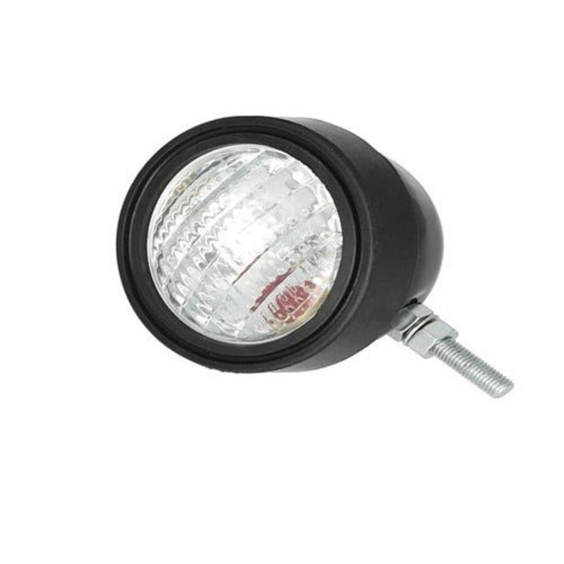 Light Assembly- Rear Combination - 12V Black Round fits John Deere 1020 2020 2030 2040 2350 2355 2520 2555 3010 3020 4000 4010 4020 4320 4520 AR77326