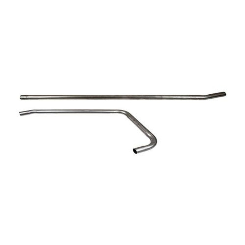 Exhaust Pipe Outlet - 2 Piece Set fits Ford NAA 501 600 601 640 641 651 661 700 701 NAA5255D NCA5255B NCA5263B