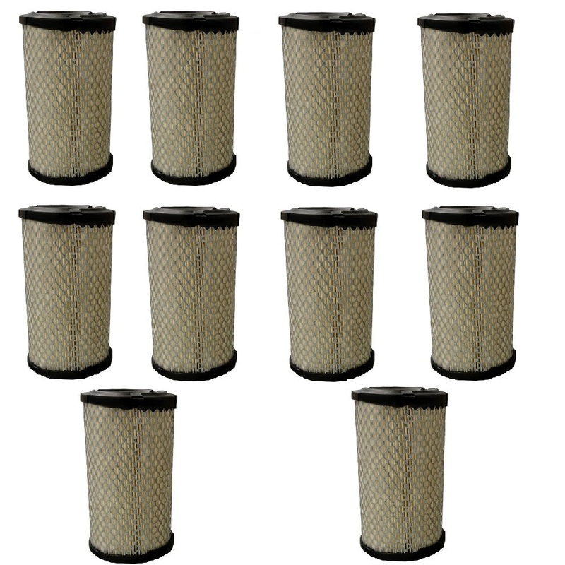 10PK Air Filter Fits Toro Greenmaster Workman Sand Pro Fits Exmark 108-3811,