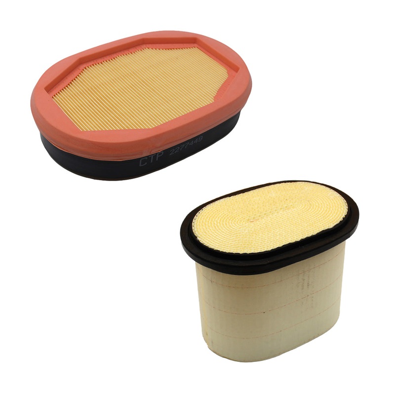2277449 2277448 Air Filter Set Fits Caterpillar Crawler D3K D3K D4K D5K D3K LGP