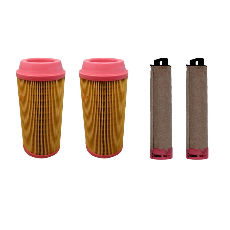 4 Pc Air Filter Kit Fits Kubota Zero Turn Mower ZD1211 ZD1211L ZD1211R ZD1211RL