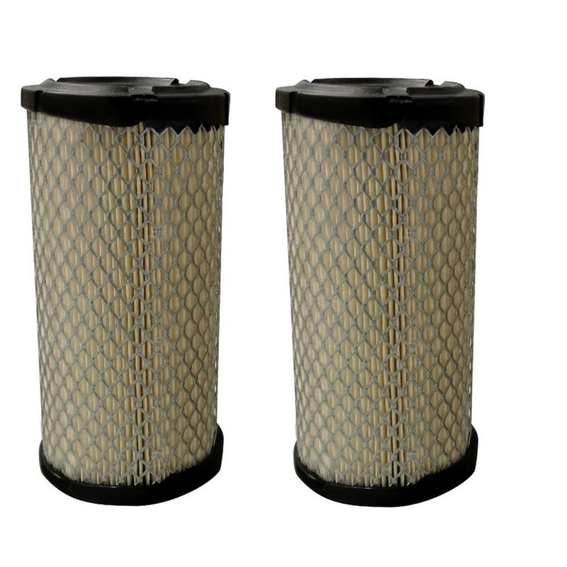 Two Air Filters Fits Kubota ZD1011 ZD1021 ZD18 ZD18F ZD21 ZD21F ZD221 ZD25F