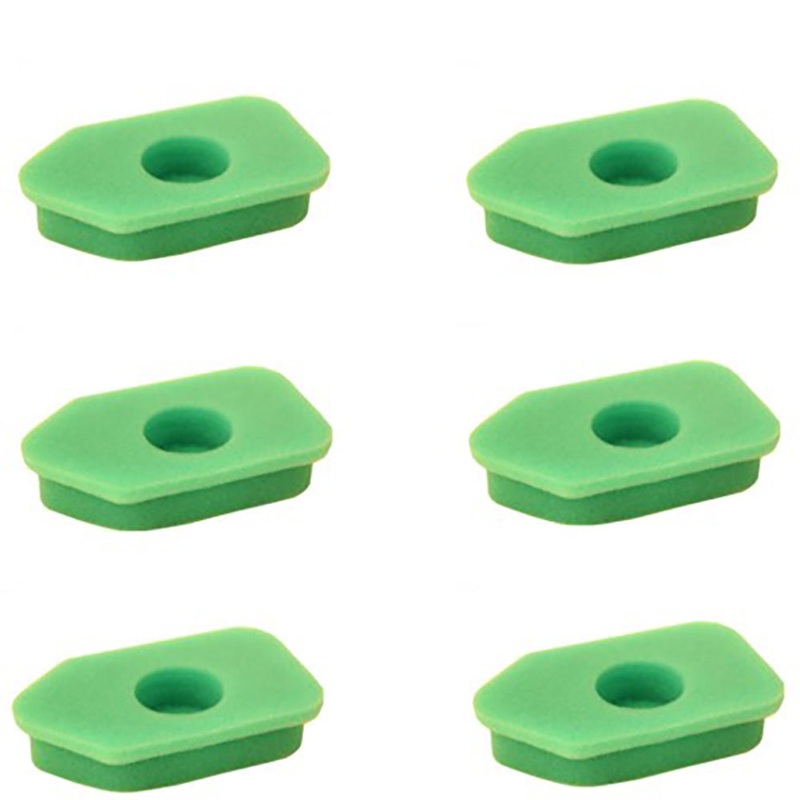 Six Pack Foam Air Filters 6524 Fits Briggs and Stratton Replaces 5047B 5047D