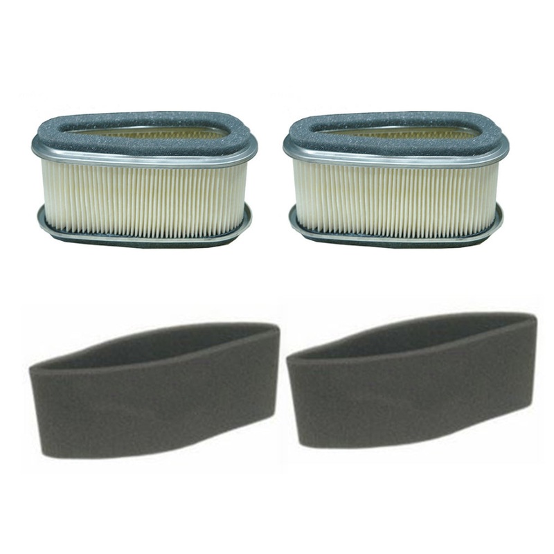 (2) Air Filter Combos Fits John Deere 170 175 LX172 LX176 Lawn Tractor F510 F525