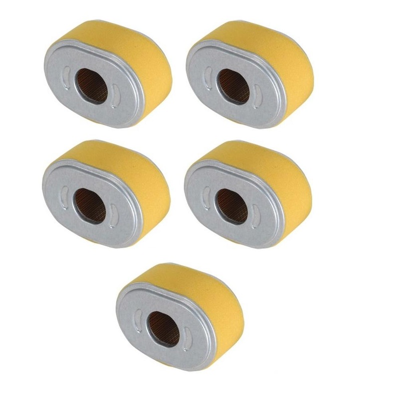 5 Pack Air Filter Fits Honda 17210-ZE0-505,17210-ZE8-820,17210-ZE8-822 GX110,GX1