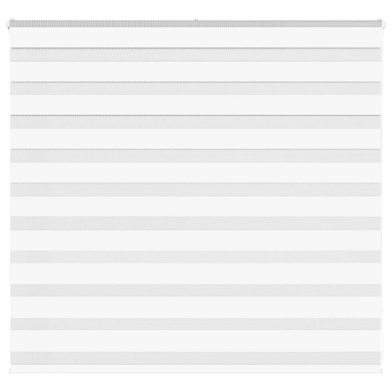 Store zbre blanc 165x100 cm largeur du tissu 160,9cm polyester
